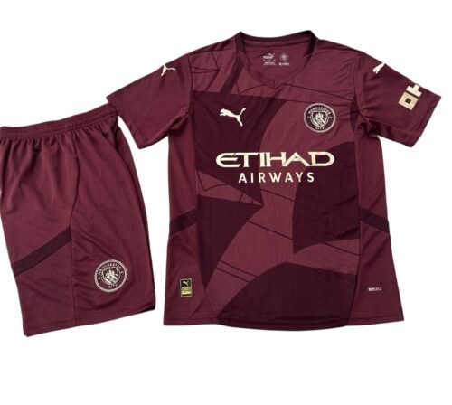 Conjunto Manchester City 24/25 3ª equipación