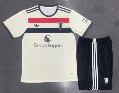 Conjunto talla de niño Manchester United 24/25 3ª equipación