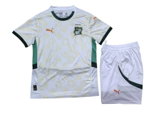 Conjunto talla de niño Costa de Marfil 2026 2ª equipación