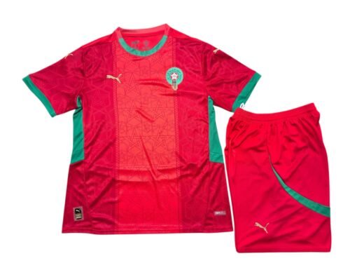 Conjunto talla de niño Marruecos 2025 1ª equipación
