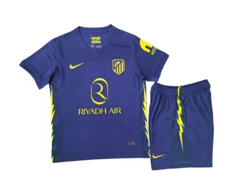 Conjunto talla de niño Atlético de Madrid 25/26 2ª equipación