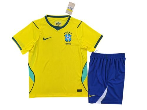 Conjunto talla de niño Brasil 2026 1ª equipación
