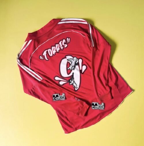 Camiseta Retro Liverpool manga larga dorsales especiales