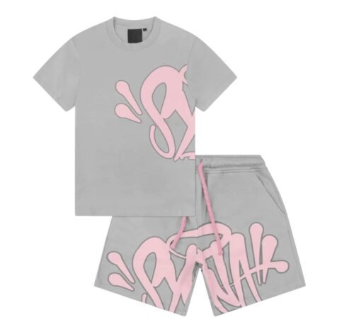 Syna World Twinset Gris y Rosa