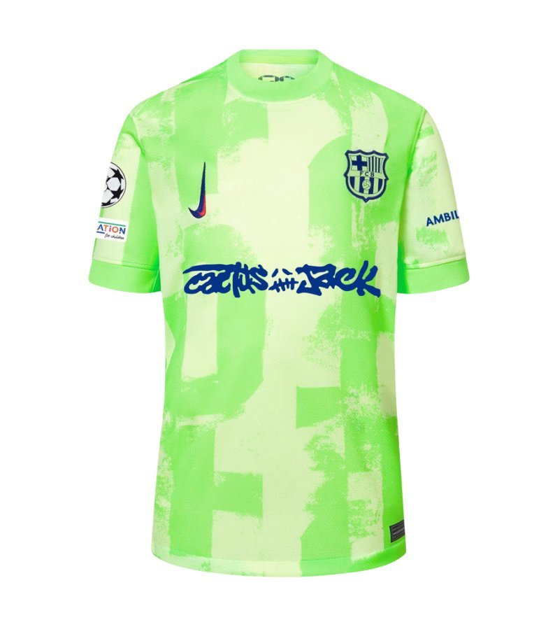 Camiseta FC Barcelona 24/25 3ª equipación x Travis Scott (Diseño no oficial)