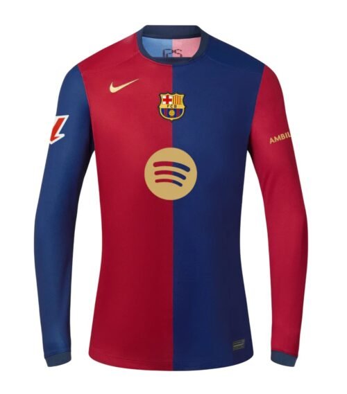 Camiseta FC Barcelona 24/25 1ª equipación manga larga edición partido