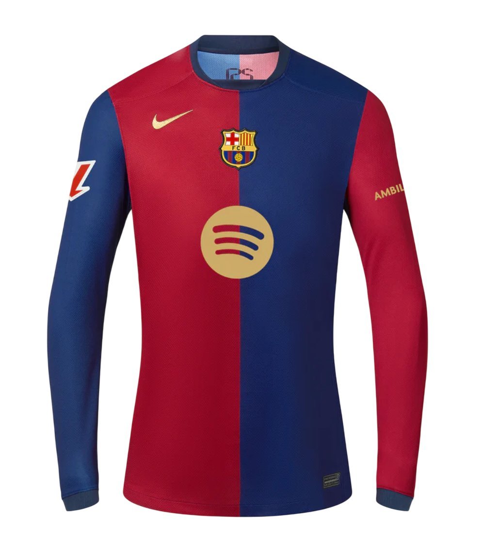 Camiseta FC Barcelona 24/25 1ª equipación manga larga edición partido