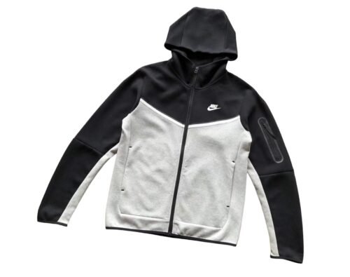 Sudadera Nike Tech Fleece Negra y Gris