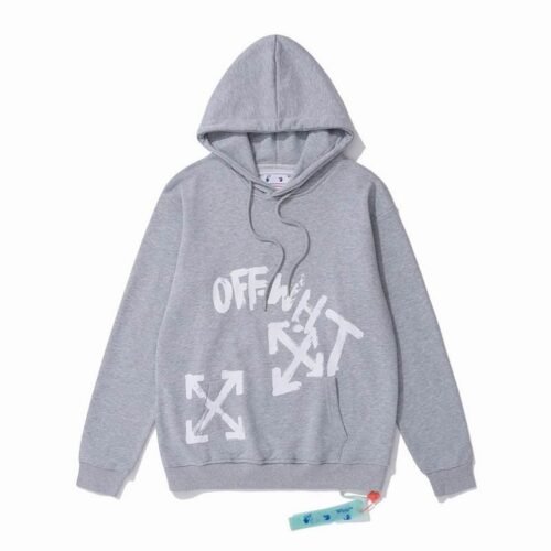 Sudadera Off-White Gris
