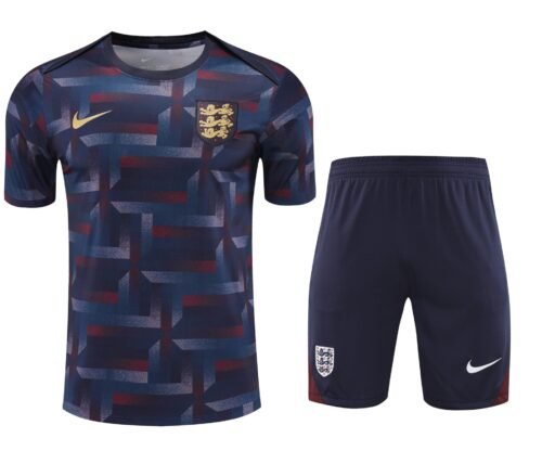 Conjunto de calentamiento Inglaterra azul oscuro diseño mosaico