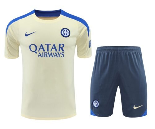 Conjunto de calentamiento Inter de Milán amarillo