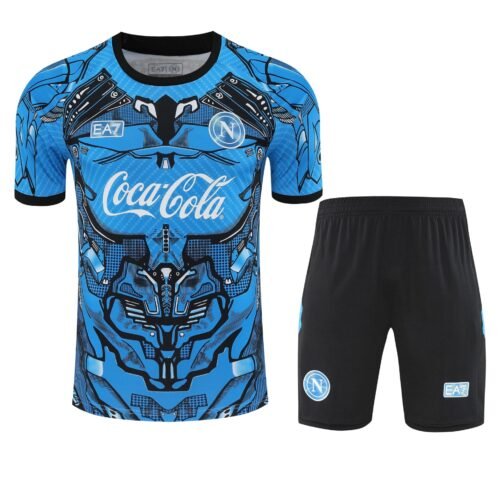 Conjunto de calentamiento Napoli azul