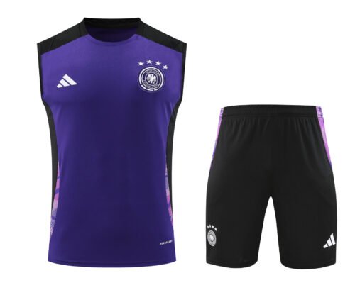 Conjunto tirantes Alemania morado