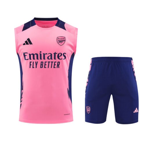 Conjunto tirantes Arsenal rosa