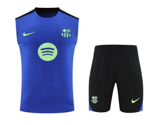 Conjunto tirantes FC Barcelona azul