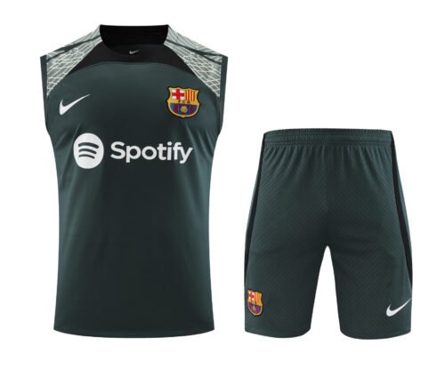 Conjunto tirantes FC Barcelona negro red