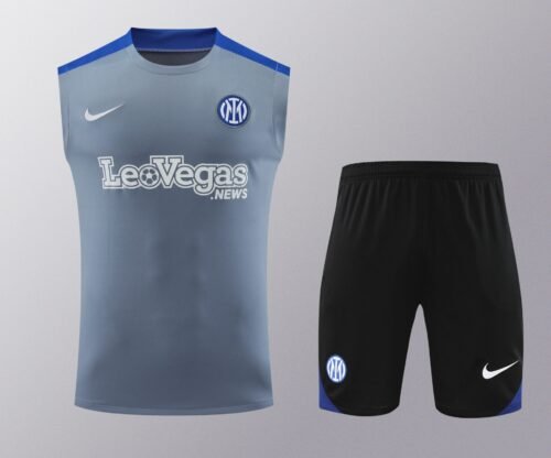 Conjunto tirantes Inter de Milán gris
