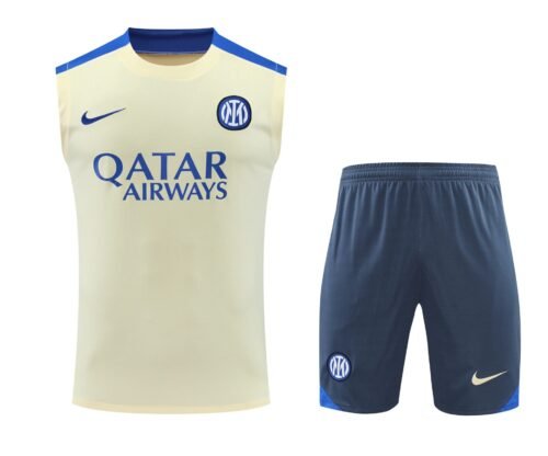 Conjunto tirantes Inter de Milán amarillo
