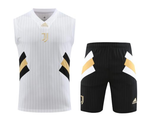 Conjunto tirantes Juventus blanco rayas