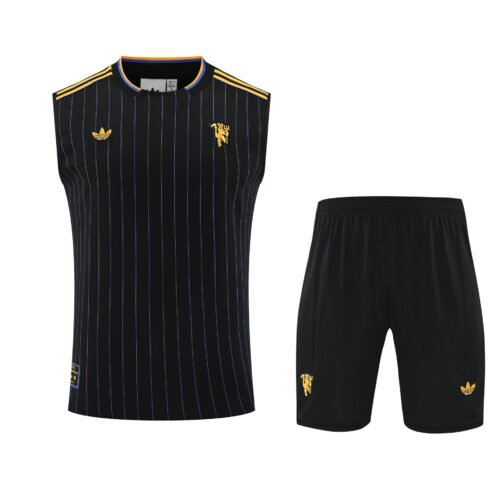 Conjunto tirantes Manchester United negro