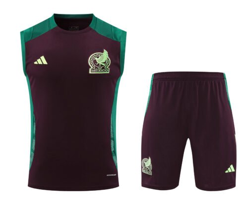 Conjunto tirantes México marrón