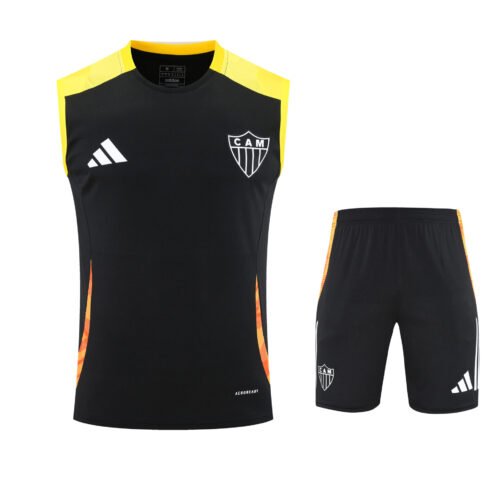 Conjunto tirantes Atletico Mineiro negro