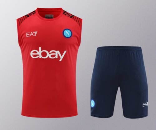 Conjunto tirantes Napoli rojo