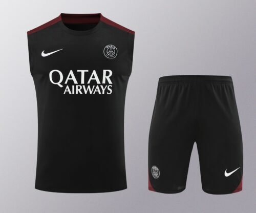 Conjunto tirantes PSG negro