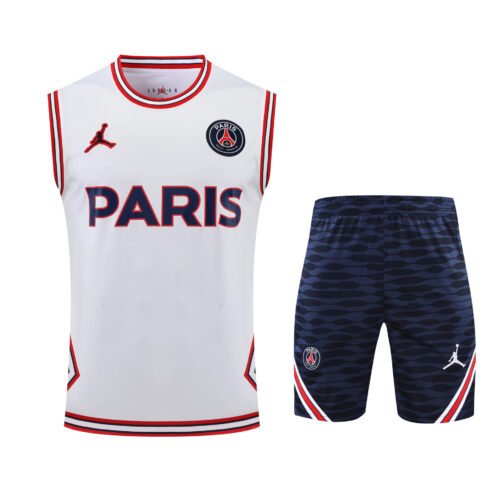 Conjunto tirantes PSG blanco Paris